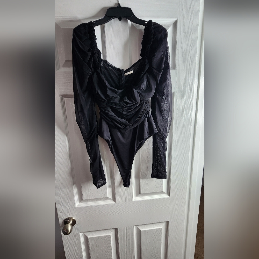 Elegant Black Women's Top